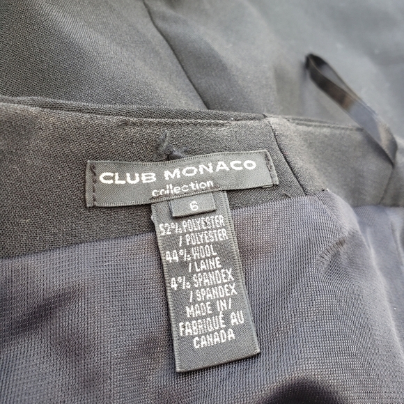 Club Monaco Collection Black Strapless Dress 6 - Picture 5 of 5